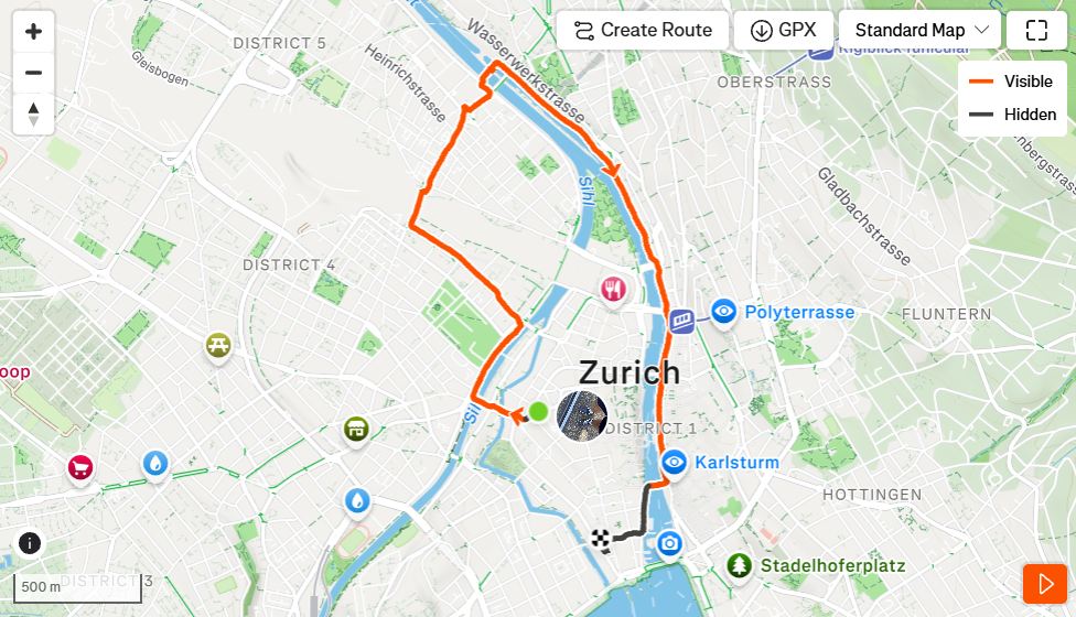 Laufkarte